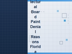 Common Painting Denials by Florida Architectural Boards